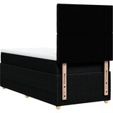 Box spring krevet s madracem crni 80 x 200 cm od tkanine | shoptok.hr