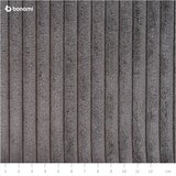 Bobochic Paris Temno siva sedežna garnitura iz rebrastega žameta 274 cm Leonard – | Shoptok.si