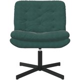  Stolac za opuštanje s rotacijom Tamnozelena 63 x 75 x 76 cm | shoptok.hr