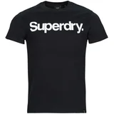 Superdry cl tee crna