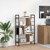  Polica Umjetnički hrast 75 x 30 x 123,5 cm Konstruirano drvo | shoptok.hr