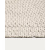 Kave Home Kremno bela ročno tkana preproga iz mešanice bombaža 160x230 cm Mascarell – | Shoptok.si