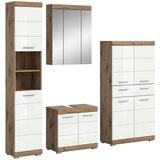 MID.YOU Kopalnica Wave, Bela, Hrast | Shoptok.si