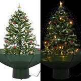 vidaXL božićno drvce koje sniježi sa stalkom zeleno 75 cm | shoptok.hr