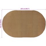  Tepih za područje Prirodna 152 x 245 cm Juta | shoptok.hr