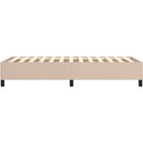  Box spring posteljni okvir Kapučino 90x190 cm umetno usnje | Shoptok.si