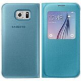 Samsung original S-View EF-CG920PLE preklopna torbica Galaxy S6 G920 modra | Shoptok.si