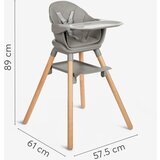 Kikka Boo Hranilica Woody 6in1 Grey ( KKB11173 ) | Eponuda.com