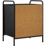  Noćni ormar Crni hrast 48 x 36 5 x 60 cm Konstruirano drvo - Crni hrast 1 | shoptok.hr