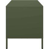 vidaXL TV ormarić maslinastozeleni 68x39x43,5 cm hladno valjani čelik | shoptok.hr