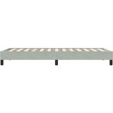  Okvir kreveta bez madraca svijetlo sivi 90x210 cm baršun | Eponuda.ba