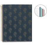 MiquelRius Kolegij blok A5 70g 100L spiralni crte bloom british MR4048 | shoptok.hr