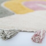Nattiot Krem periv/ručno rađen pamučan dječji tepih ø110 cm Rainbow Moss – | shoptok.hr