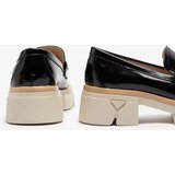 Resti Black women's eco leather patent leather moccasins Sepop- Footwear | ePonuda.com