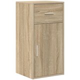 vidaXL Sonoma Oak Skladišna kabina Sonoma oak MDF Srednji | shoptok.hr