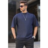 Madmext T-Shirt - Dark blue - Oversize Cene