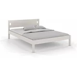 Skandica Bijeli bračni krevet od borovine 140x200 cm Laxbaken -