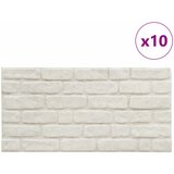  Zidne panele 10 pcs Bijela 100 x 50 cm EPS pjena | shoptok.hr