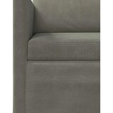  Set sofe 2 pcs Svjetlosiva Kordura tekstil - Svjetlosiva 1-Sjedalo + 3-Sjedalo (210 cm) | shoptok.hr