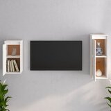 TV ormarići 2 kom bijeli od masivne borovine | Eponuda.ba