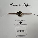 WISH privezak andjeo zlatni