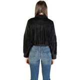 Only Jakne ONLDIANE LIFE FAUX SUEDE FRINGES OTW 15354896 Črna | Shoptok.si