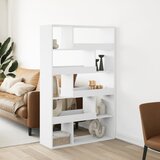 vidaXL Knjižna omara bela 100x33x156,5 cm inženirski les Cene