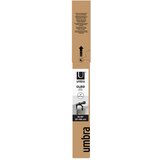 Umbra Mat črna jeklena karnisa z nastavljivo dolžino 91 - 168 cm Cleo – | Shoptok.si