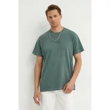 G-star Raw Bombažna kratka majica moška, zelena barva, D25737-C756