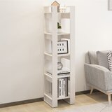  The Living Store Knjižna omara/pregrada bela 41x35x160 cm trdna borovina - Knjižna Omara, (21431200) Cene