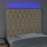  Uzglavlje krem 90x7x118/128 cm od tkanine | shoptok.hr