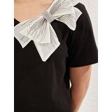 Trendyol Ženska majica TWOSS25TS00044, Crna | Eponuda.com
