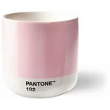 Pantone Ružičasta keramička termo šalica Cortado, 175 ml