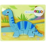  Drvena slagalica Dinosaur Brachiosaurus - plava | shoptok.hr