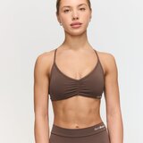 GymBeam Fierce Sports Bra Cappuccino XS | Eponuda.com