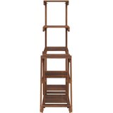  Stalak za cvijeće 95 x 25 x 96 cm od masivne jelovine | shoptok.hr
