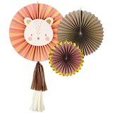 PARTY DECO okrasne rozete leo, mix, 26-43 cm | Shoptok.si