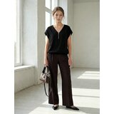 Sinsay Viskozna bluza s V izrezom i patentnim zatvaračem | shoptok.hr