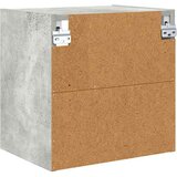 vidaXL Viseča omarica s polico Riga Betonsko siva 40 x 29,5 x 40 cm | Shoptok.si