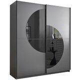 Livetastic omara z drsnimi vrati, barve grafita | Shoptok.si