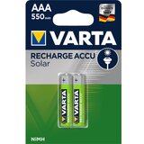 Varta Ready2use Solar NiMh 550mAh AAA 2 kos. baterije za ponovno polnjenje | Shoptok.si