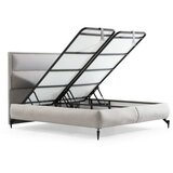 Hanah home Ram za krevet Fresh, 150x122x200 cm, Sivi | Eponuda.ba