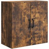 vidaXL Ormar za montažu na zid 59 x 31 x 60 cm Konstruirano drvo - Dimljeni hrast 59 x 31 x 60 cm | shoptok.hr