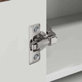 vidaXL zidni kuhinjski ormarić s policom smeđi hrast 57 x 57 x 40 cm | shoptok.hr