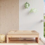  Vrtni tabure 120 x 80 cm od masivne borovine | Eponuda.com