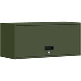  Stenska omara za garažo Olivno zelena 80 x 33 x 35 cm, (5000162680) | Shoptok.si