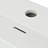  Umivaonik s Poklopcem za Slivnik Keramički Bijeli 76 x 42,5 x 14,5 cm | shoptok.hr