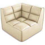 Makamii Krem modularna sjedeća garnitura od imitacije kože Kalai – | shoptok.hr