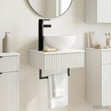  Zidni sudoper Bijela visokog sjaja 40 x 35 x 39 cm Cijene