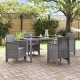  Vrtna stolica 4 pcs Svijetlo siva 53 x 49 x 85 cm Polipropilen | shoptok.hr